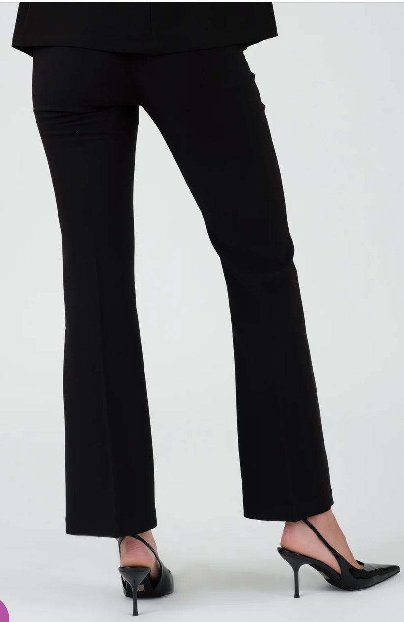 BLACK HIGH WAIST BELL BOTTOM DRESS PANTS – Sofi Stella Women's & Children's  Boutique