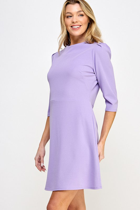 Lavender A-line dress Sofi Stella Women's & Children's Boutique Lavender A-line dress Sofi Stella Women's & Children's Boutique