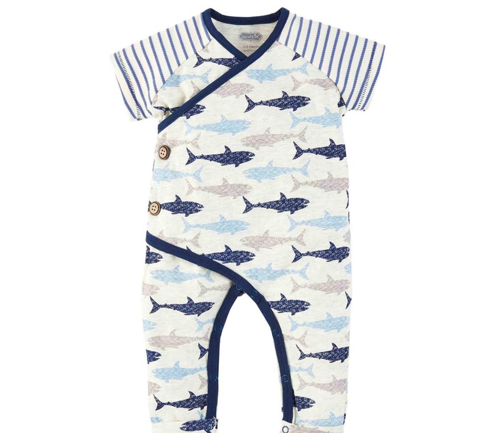 Shark onesie Sofi Stella Women s Children s Boutique