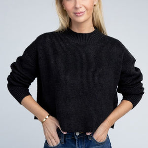 Mock Neck Pullover