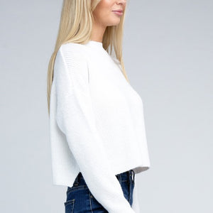 Mock Neck Pullover