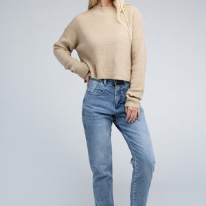 Mock Neck Pullover