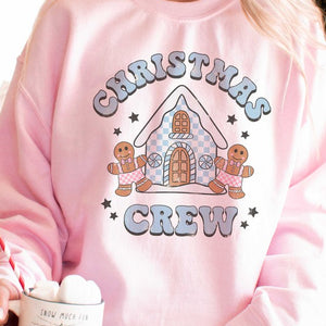 CHRISTMAS CREW GINGERBREAD COOKIES SWEATSHIRT