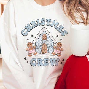 CHRISTMAS CREW GINGERBREAD COOKIES SWEATSHIRT