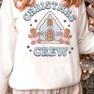 CHRISTMAS CREW GINGERBREAD COOKIES SWEATSHIRT