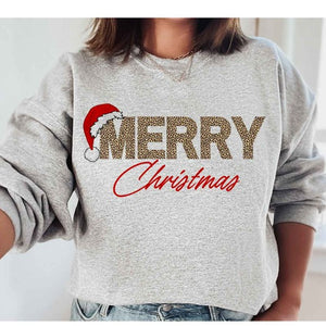 Merry Christmas Graphic Sweatshirt