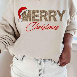 Merry Christmas Graphic Sweatshirt