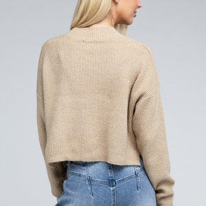 Mock Neck Pullover