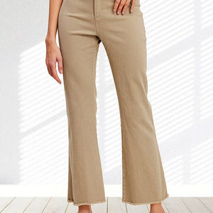 Soft Washed Stretchy High Rise Pants