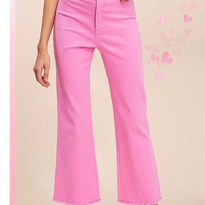 Soft Washed Stretchy High Rise Pants