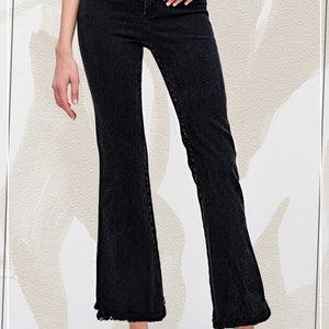 Soft Washed Stretchy High Rise Pants