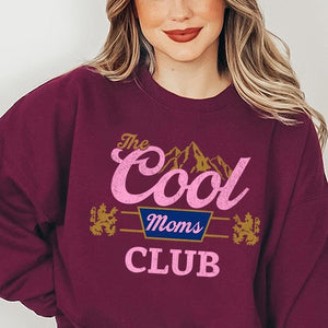 The Cool Moms Club Graphic Fleece Sweatshirts