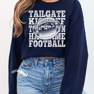 Fall Football Tailgate Kickoff Game Day Sweatshirt