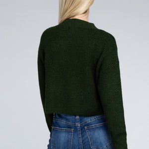 Mock Neck Pullover