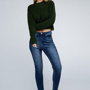 Mock Neck Pullover