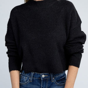 Mock Neck Pullover