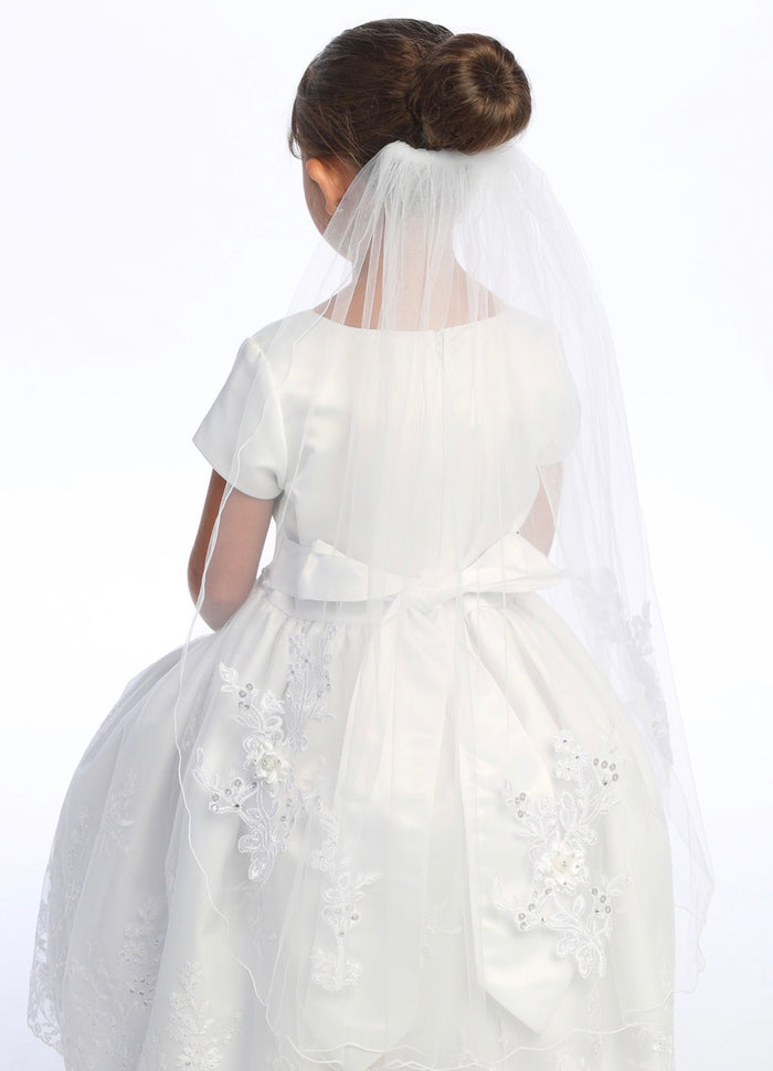 30” veil first communion