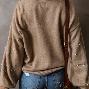 Pearl tan sweater