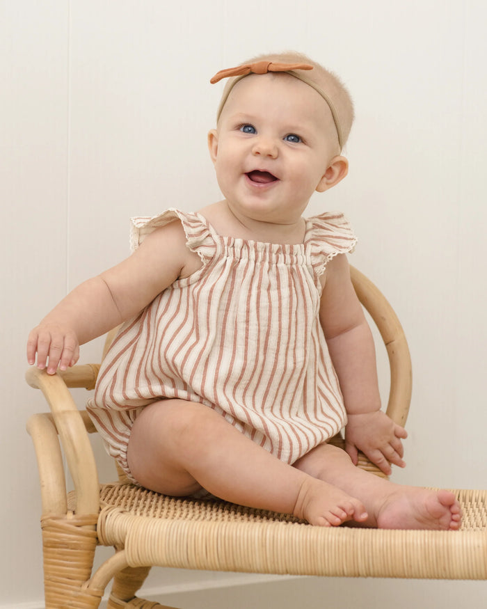 QM Bonnie Romper Stripe