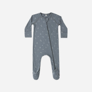QM bamboo footie starlight