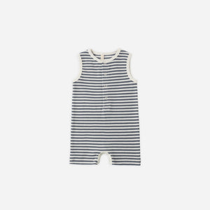 QM Ribbed Henley Romper
