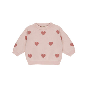 RC Heart knit sweater pant set