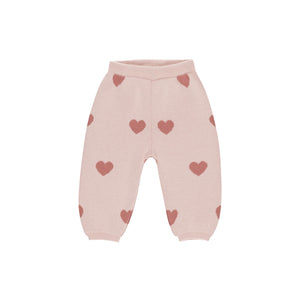 RC Heart knit sweater pant set