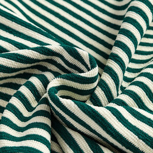 Green striped top