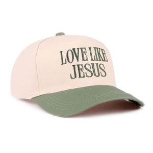Love Like Jesus Two Tone Cotton Hat