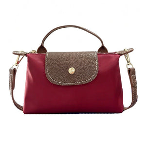 Trendy Color Block Flap Mini Handbagtrendy Color Block Flap
