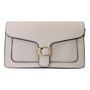 Minimalist Faux Leather Crossbody Shoulder Bag, 3 colors