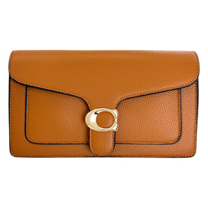 Minimalist Faux Leather Crossbody Shoulder Bag, 3 colors