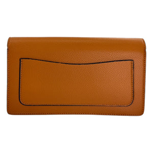 Minimalist Faux Leather Crossbody Shoulder Bag, 3 colors