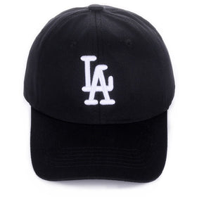 NY or LA, CITY LOGO EMBROIDERED MONOGRAM BASEBALL CAP HAT