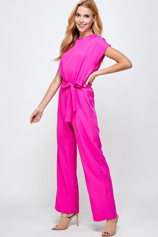 Hot Pink Detachable and adjustable waist tie