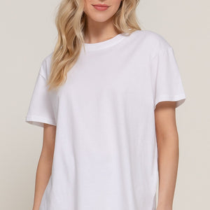 Short Sleeve Round Neck Tee, 2 colors