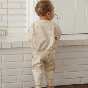 QM RELAXED DEER SWEAT SET