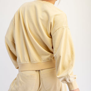 Chamomile Mineral Washed Cotton Barrel Ease Set