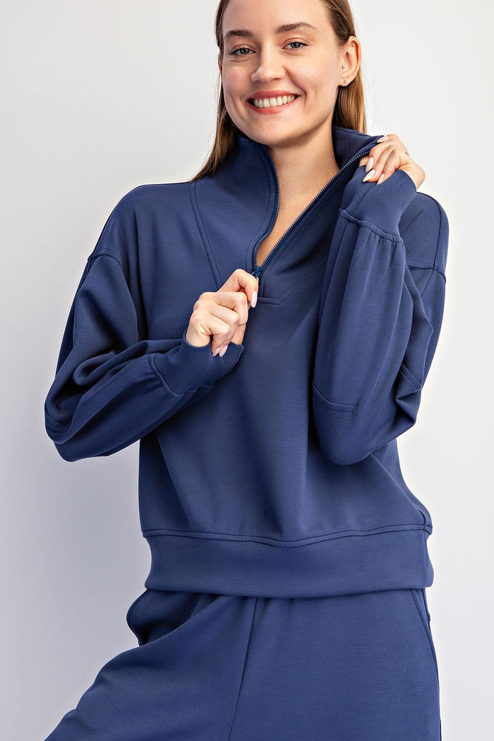 Modal Scuba Quarter Zip Barrel Set
