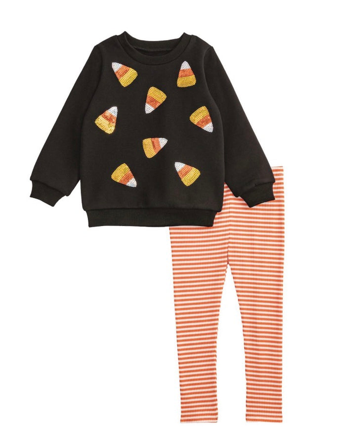 CANDY CORN SWEATSHIRT & LEGGING SET