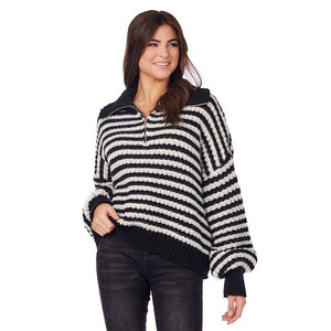 BLACK NORRIS SWEATER