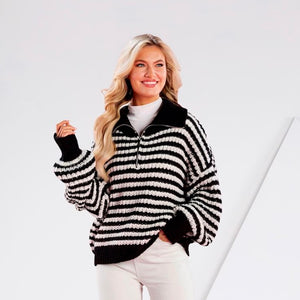 BLACK NORRIS SWEATER