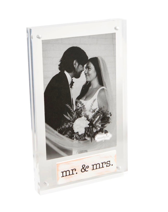 MR. & MRS. ACRYLIC FRAME