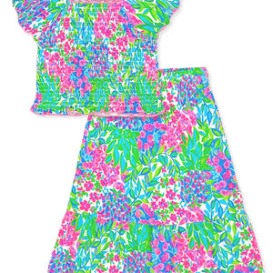 Girl's 2 Pc Skirt Set