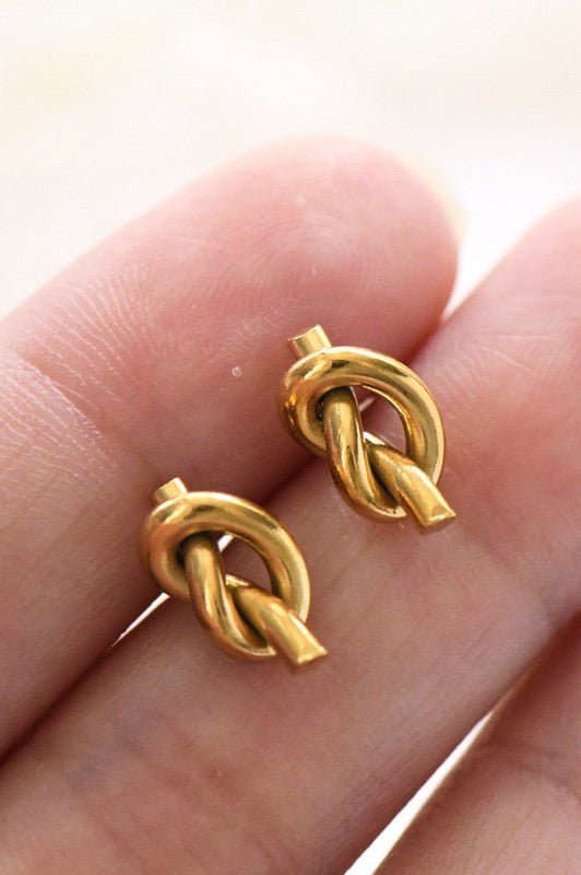 18k Waterproof Non-tarnish Stainless Steel Studs