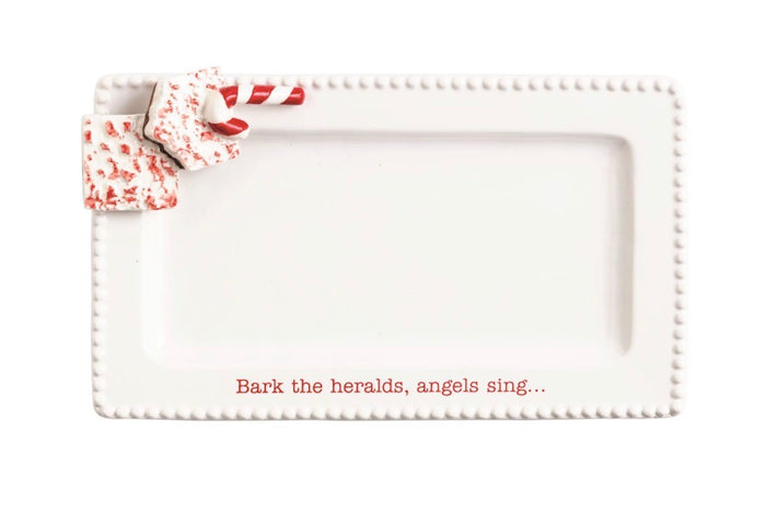 Peppermint bark tray