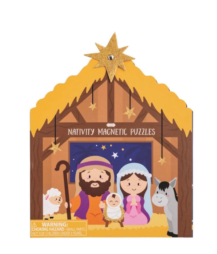 Nativity magnet puzzle