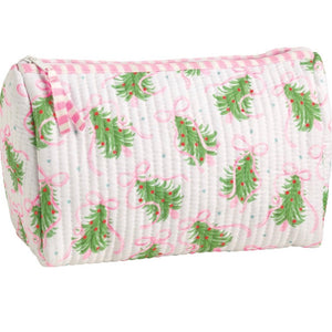 Quilted case nutcracker or tree bows