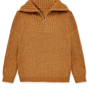 Carmel Girl's Pullover Lurex Sweater