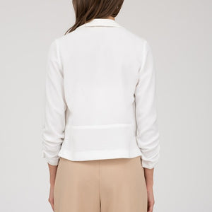 Off White 3/4 Blazer